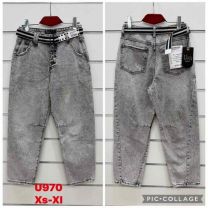 Spodnie jeans damskie (XS-XL/12szt)