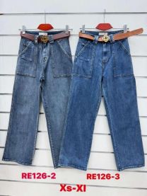 Spodnie jeans damskie (XS-XL/10szt)