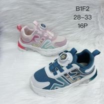 Buty sportowe wiązane chłopięce i dziewczynka (28-33/16P)