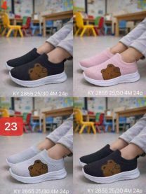 Buty sportowe wsuwane chłopięce i dziewczynka (25-30/24P)