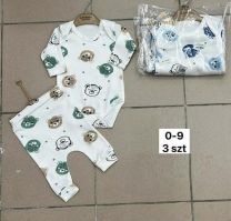 Komplet niemowlęcy Turecka (0-9M/12kpt)