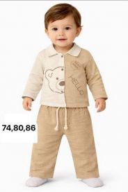 Komplet chłopięcy Turecka (74-86/12kpt)