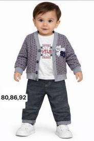 Komplet chłopięcy Turecka (80-98/12kpt)
