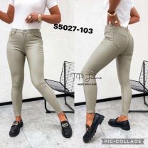 Spodnie ekoskóra damskie (XS-XL/10SZT)