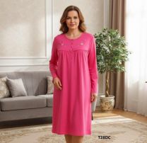 Koszula nocna damska-Ocieplane (M-3XL/10szt)