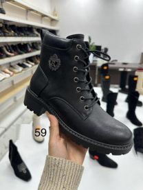 Botki na płaskim  (36-41/12P)