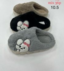 Kapcie zakryte palce damskie  (36-41/36P)