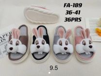 Kapcie odkryte palce damskie(36-41/36P)