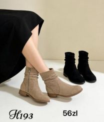 Botki na płaskim  (36-41/12P)