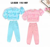 Komplet dziewczęcy (116-146/12kpt)