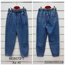 Spodnie jeansowe damskie (XS-XL/12szt)