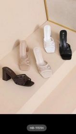 Klapki na obcasie (36-41/12P)