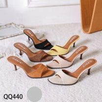 Klapki na obcasie (36-41/12P)