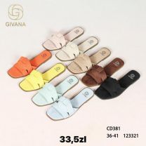 Klapki na płaskim (36-41/12P)