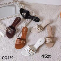 Klapki na obcasie (36-41/12P)