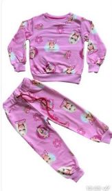 Komplet dziewczęcy (3-10LAT/10kompletów)