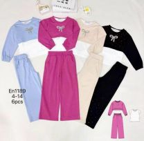 Komplet dziewczęcy (4-14LAT/24kpt)