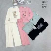 Komplet dziewczęcy (4-14LAT/24kpt)