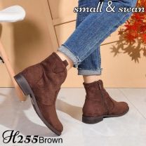 Botki na płaskim  (36-41/12P)