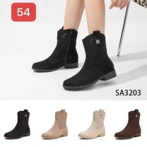 Botki na płaskim  (36-41/12P)