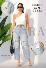 Spodnie jeansowe damskie (XS-XL/10szt)