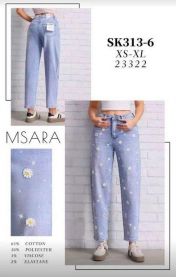 Spodnie jeansowe damskie (XS-XL/12szt)