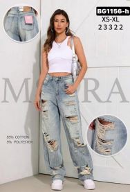 Spodnie jeansowe damskie (XS-XL/12szt)