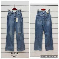 Spodnie jeansowe damskie (XS-XL/10szt)