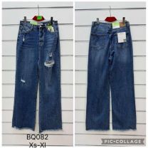 Spodnie jeansowe damskie (XS-XL/10szt)