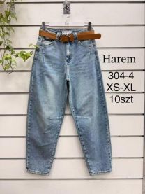 Spodnie jeansowe damskie (XS-XL/10szt)