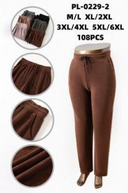 PLUS_Spodnie dresowy damskie (M-6XL/12szt)