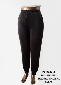 PLUS_Spodnie dresowy damskie (M-6XL/12szt)