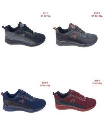 (37-42/12P)Buty Sportowe Wiązane Damskie 