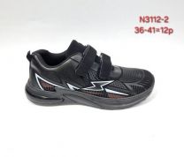 Buty sportowe na rzepy damskie (36-41/12P)