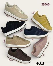 Buty Sportowe Wiązane Damskie  (36-41/12P)