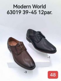 Półbuty wiązane męskie (40-45/12P)