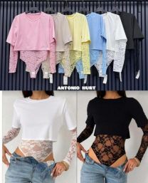 Body bluzka włoska (uniwersalny/6szt)