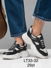 Buty Sportowe Wiązane Damskie  (36-41/12P)