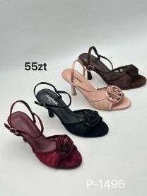 Sandały na szpilce  (36-41/12P)