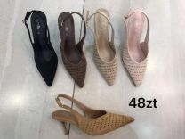 Sandały na szpilce  (36-41/12P)