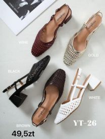 Sandały na obcasie (36-41/12P)