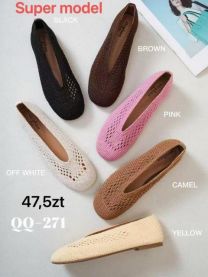 Baleriny damskie (36-41/12P)