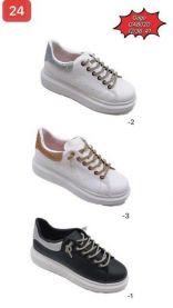 Buty Sportowe Wiązane Damskie  (36-41/12P)