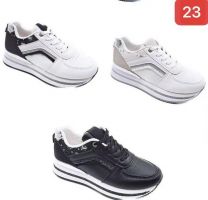 Buty Sportowe Wiązane Damskie  (36-41/12P)