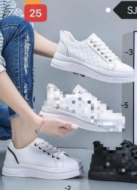 Buty Sportowe Wiązane Damskie  (36-41/12P)