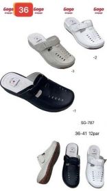 Klapki zakryte palce damskie (36-41/12P)