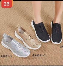 Buty Sportowe Wiązane Damskie  (36-41/12P)