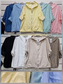 Bluzy z kapturem włoskie (uniwersalny/6szt)