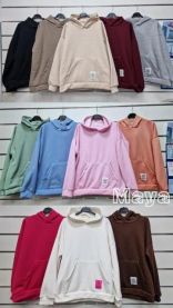 Bluzy z kapturem włoskie (uniwersalny/6szt)