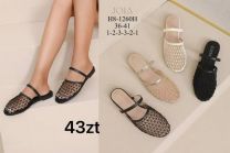 Klapki zakryte palce damskie (36-41/12P)